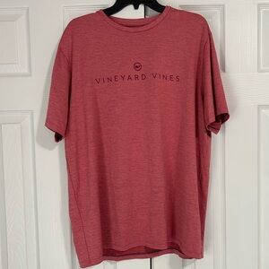 Vineyard Vines Red Short Sleeve Tee